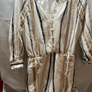 Greylin anthropology Textured Knit Top with Multicolor Accents